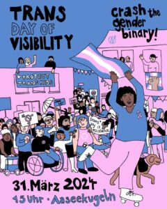 TRANS DAY OF VISIBILITY am 31. März